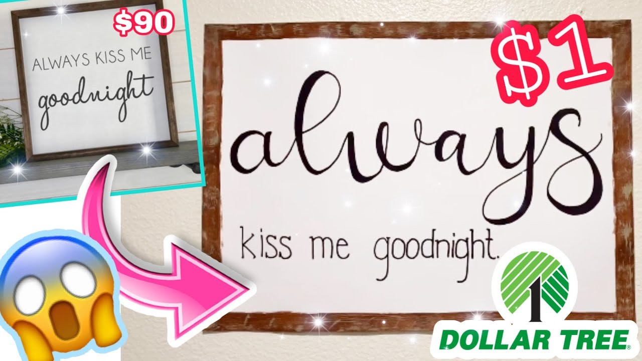 LETRERO DE MADERA. DIY FARMHOUSE SIGN. DIY dollar tree|| Elia Correa