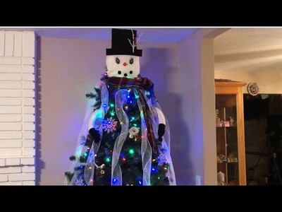 Muñeco de Nieve para decorar árbol de navidad ????
