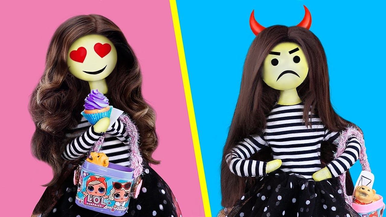 15 Trucos Y Manualidades Para Muñecas De Emoji