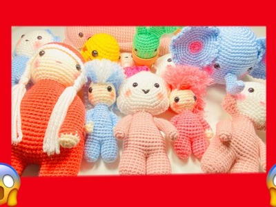 Colección de amigurumis + próximo proyecto. amigurumi collection. #amigurumi #crochet #tejidos
