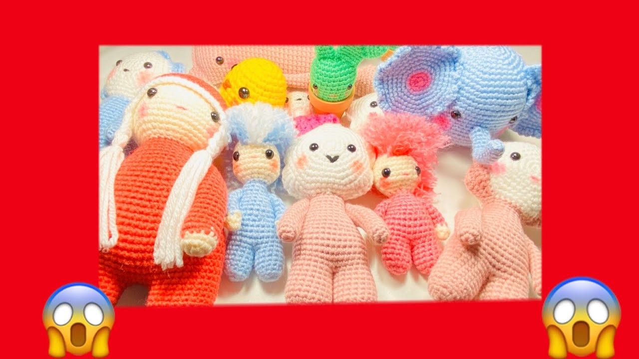 Colección de amigurumis + próximo proyecto. amigurumi collection. #amigurumi #crochet #tejidos