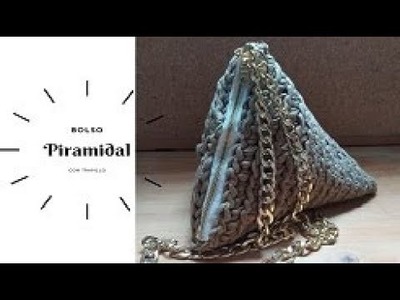 Como tejer bolso piramidal a crochet