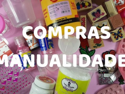 COMPRAS MATERIAL DE MANUALIDADES | Proyecto Bonito
