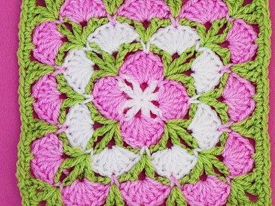 Cuadro para mantas y cobijas muy facil @Majovel crochet english