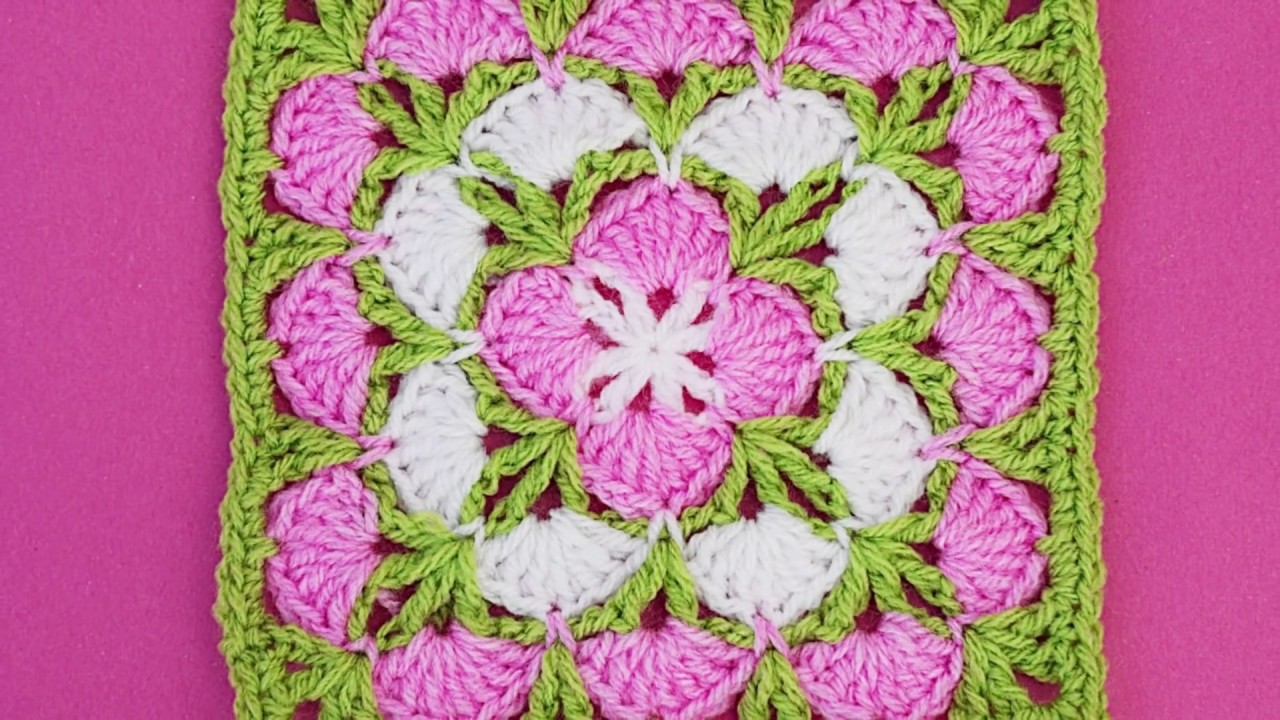 Cuadro para mantas y cobijas muy facil @Majovel crochet english