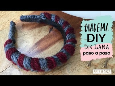 DIY Diadema de lana paso a paso