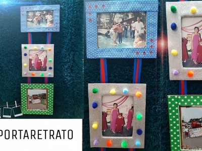 DIY Portaretrato de Carton hechos en  casa. |Manualidades | Luan Pastrana
