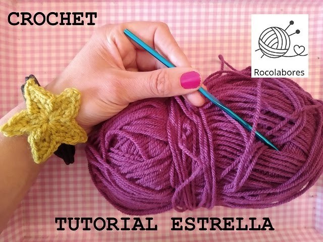 ESTRELLA CROCHET. APRENDERAS A HACER UNA ESTRELLA FACIL Y RÁPIDO.