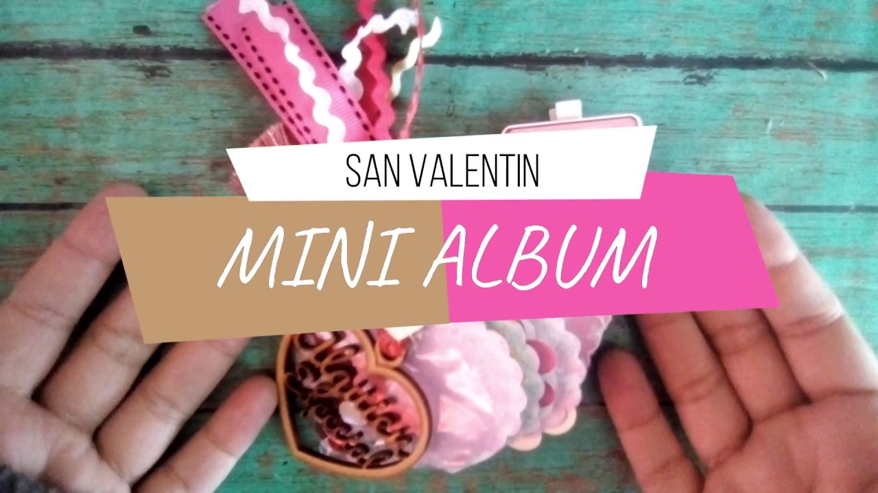 Mini álbum para mi novio | scrapbook san valentin