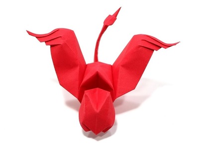 Origami Crane tutorial (Eric Joisel) 折り紙 鶴  swan grulla