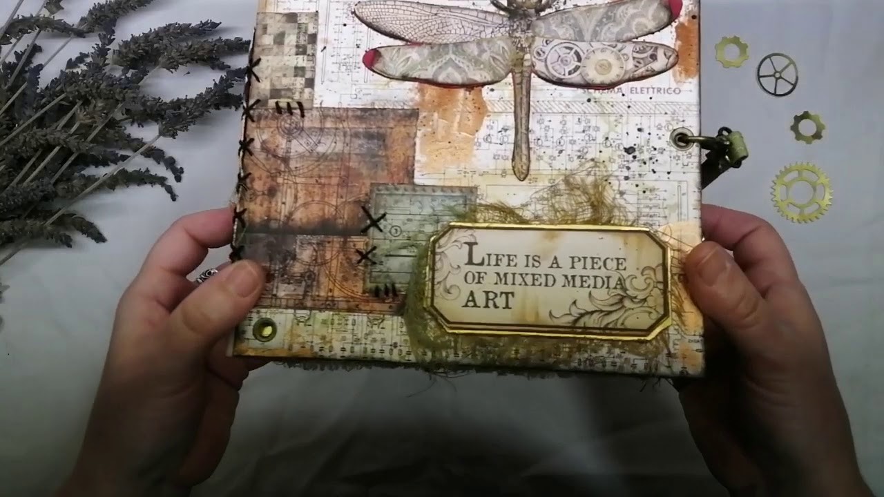 Scrapbook Album Mechanical Fantasy Stamperia