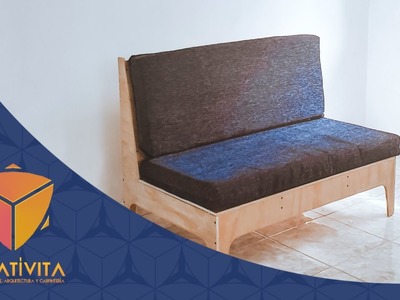 T.1 Ep.11 Plywood Sofa. DIY furniture