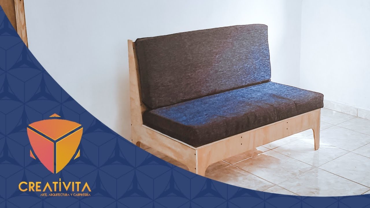 T.1 Ep.11 Plywood Sofa. DIY furniture