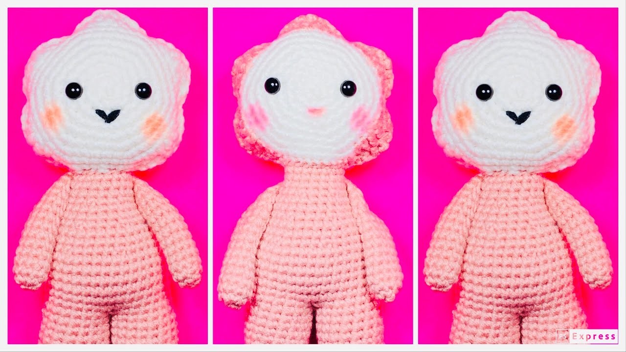Teje muñequito a crochet 3a.parte.amigurumi doll #amigurumi #tejidos #crochet #crochetdoll #crafts