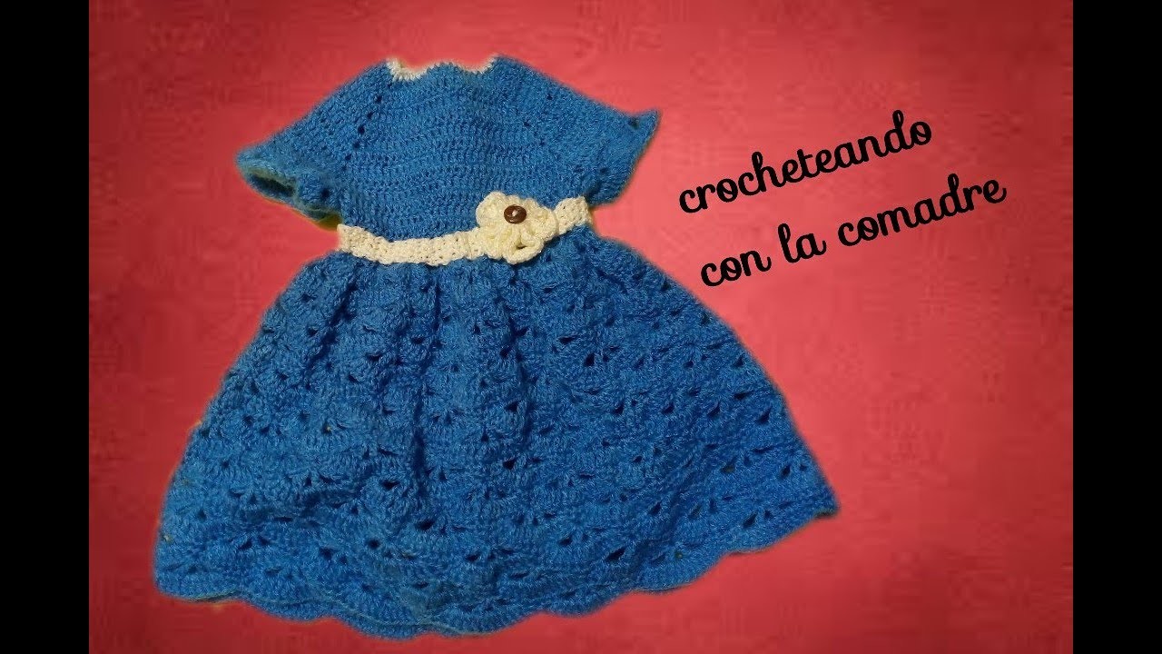 Vestido Tejido a Crochet