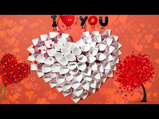 WOW!! Amazing Heart wall Hanging || Best Out of Waste Ideas 2020 || handmade Things