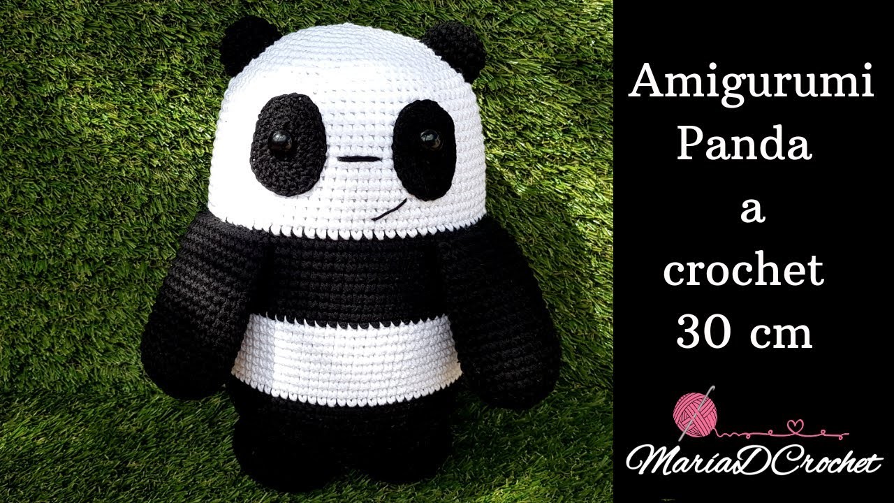 Amigurumi Panda Osos escandalosos | Tutorial paso a paso Panda We Bare Bear