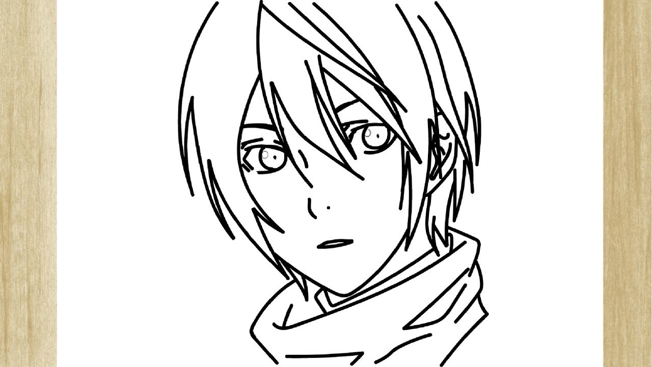 COMO DIBUJAR A YATO DE NORAGAMI