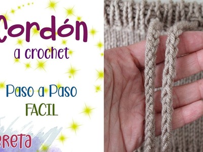 Cordón a Crochet - Paso a paso