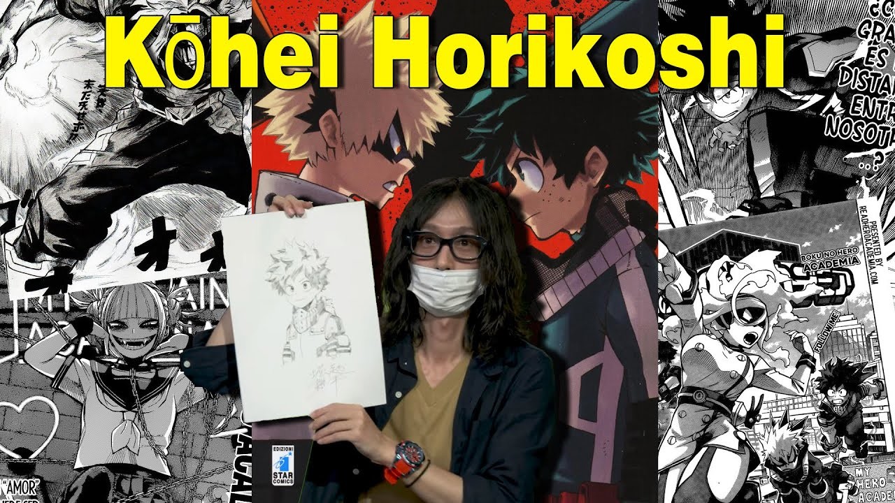 Inspiración para dibujar # 17 Kohei Horikoshi y su amor por Spiderman