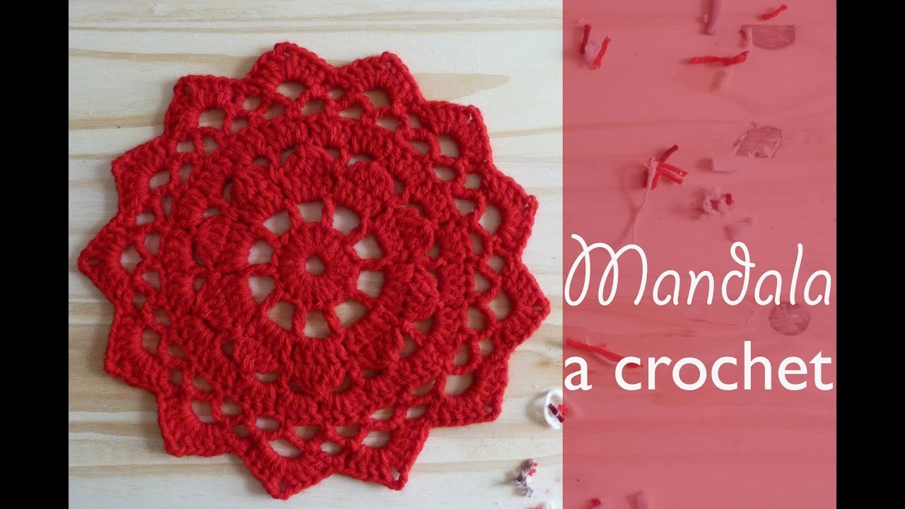 Mandala a crochet y armado de almohadón | INFI Crochet