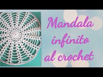 Mandala Atrapasueños tejido al crochet
