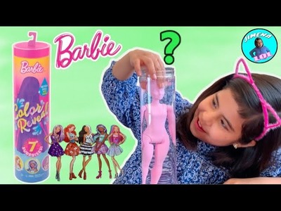 ❤️ Nueva BARBIE Color Reveal en español. Abriendo una  Barbie con Sorpresas ❓