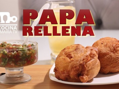 PAPAS RELLENAS - stuffed potatoes recipe