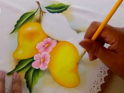 Pintura En Tela Para Principiantes Como Pintar Mangos