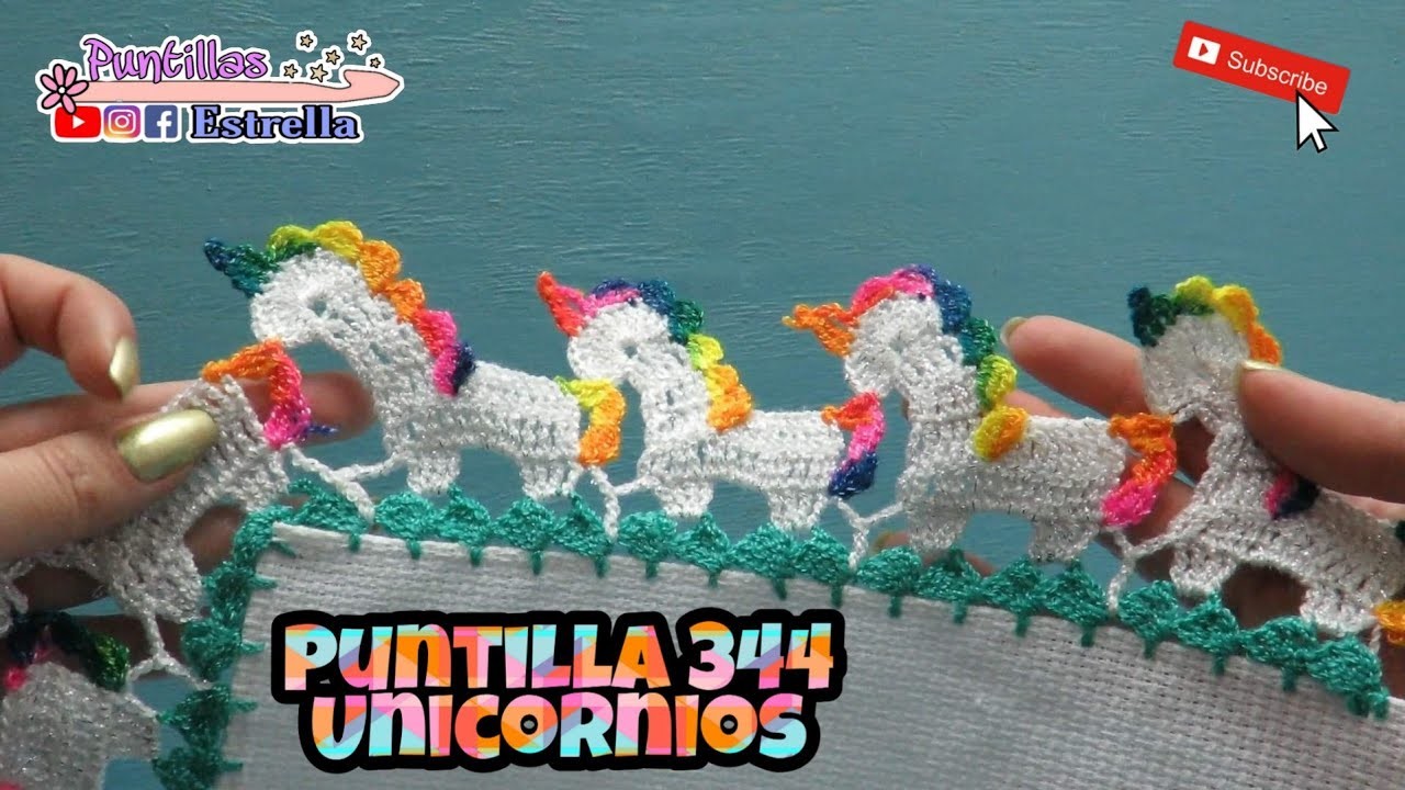 Puntilla 344 Unicornios???? ????