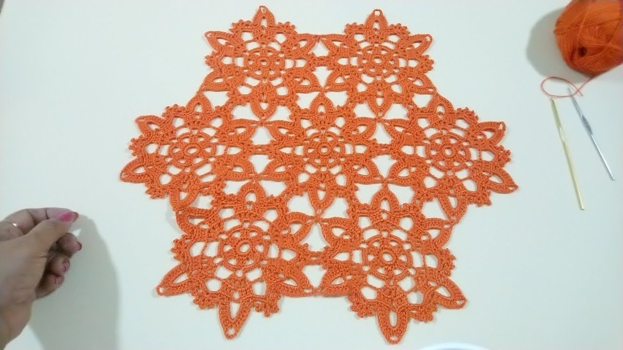 UNIÓN CARPETA NARANJA CROCHET