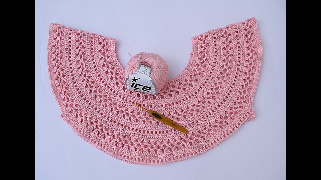 Canesú para jersey o blusa de primavera muy fácil y rápido #yomequedoencasatejiendocrochet #crochet