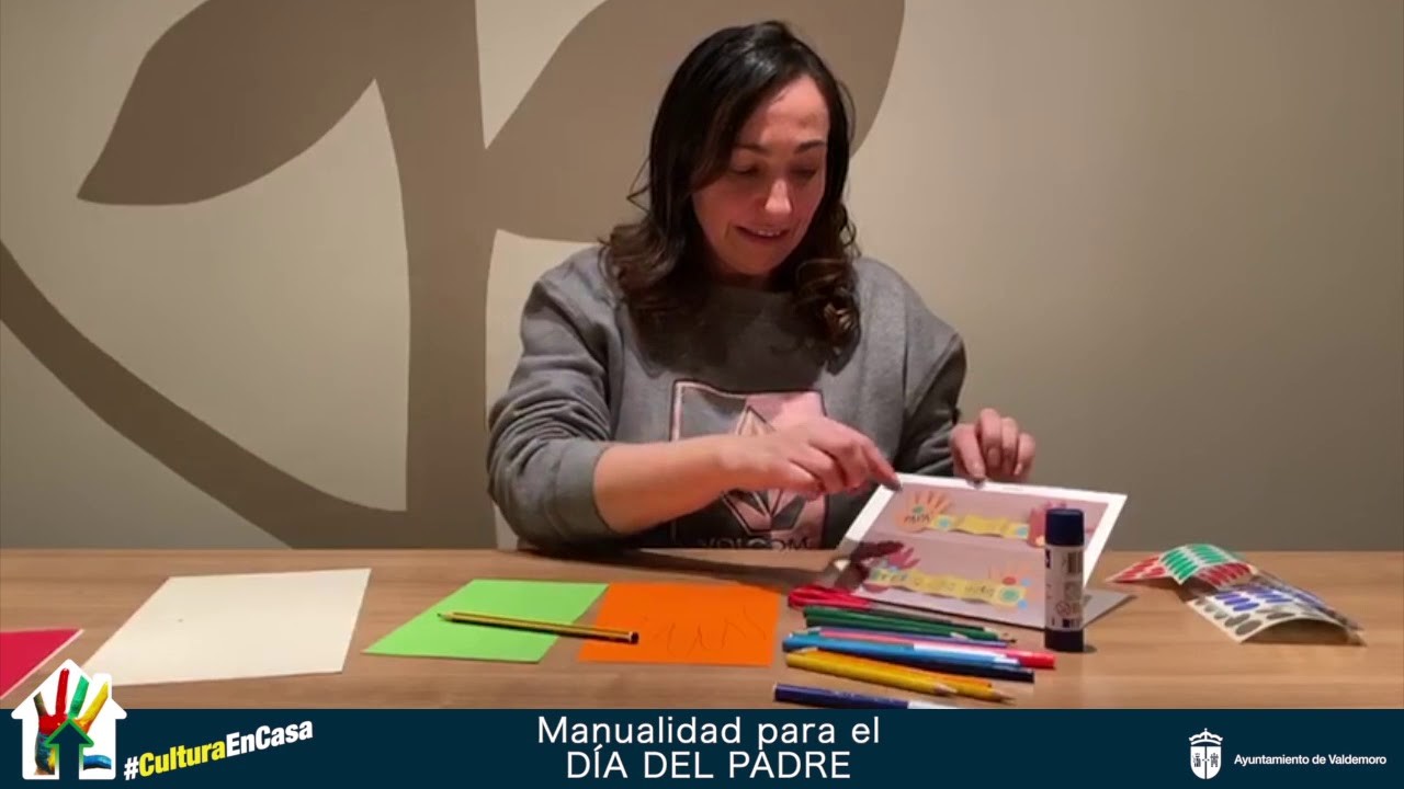 Cultura en Casa (Valdemoro) - Manualidad día del Padre