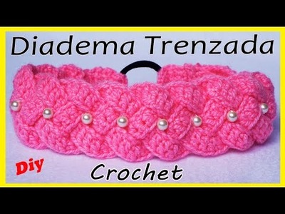 ????Diadema Tejida a Crochet o Ganchillo (PASO A PASO) crochet headband | VINCHA - TURBANTE - TIARA❣