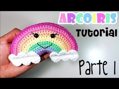 DIY ARCOIRIS Parte 1 Tutorial amigurumi crochet.ganchillo
