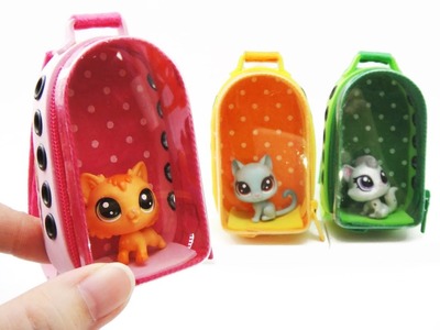 DIY Miniature Craft - Mini Pet Cat Space Backpack Bag