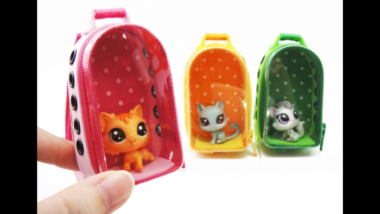 DIY Miniature Craft - Mini Pet Cat Space Backpack Bag