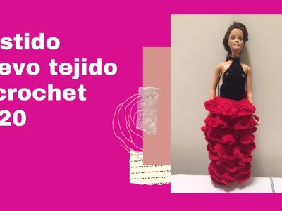 Ropa para barbie paso a paso (2020) #tejido #crochet