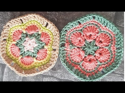 Tejer a crochet Flor Africana. Tejiendo En Compañia Cuki. Proyecto 3. #StayHome #WithMe