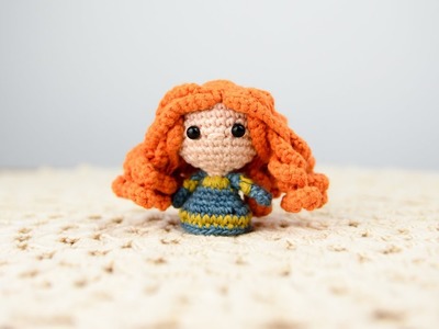 Amigurumi | como hacer a Merida (Brave) en crochet | Bibi Crochet