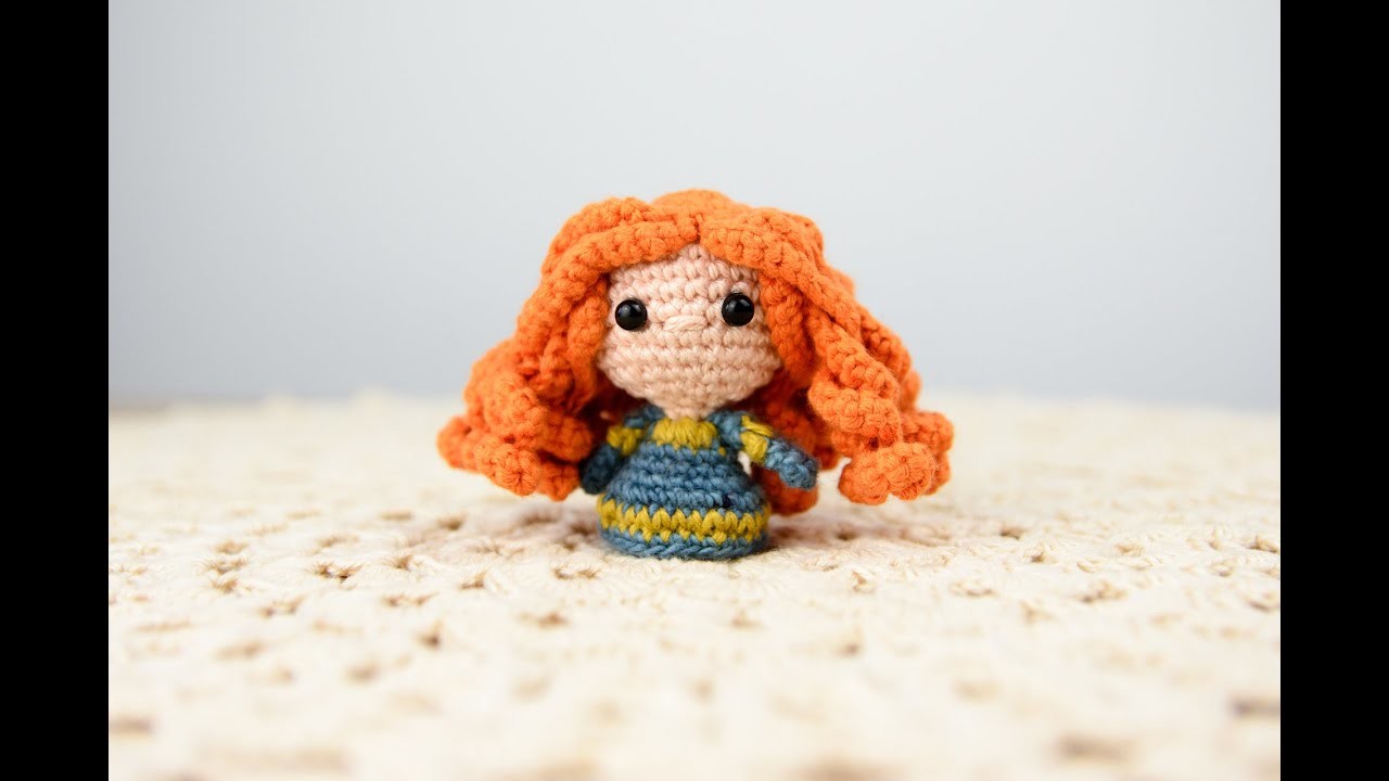 Amigurumi | como hacer a Merida (Brave) en crochet | Bibi Crochet