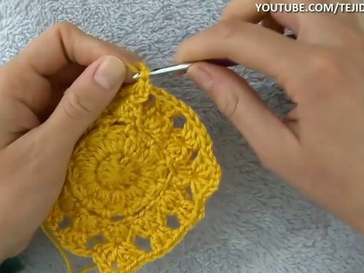 Aprende a tejer Granny en Crochet - Tutorial Paso a Paso