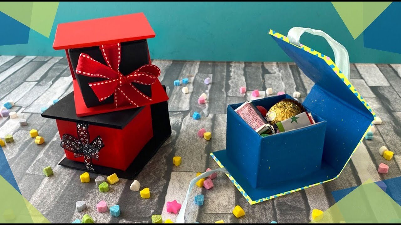 ???? Cajitas para regalar reutilizando cartón ???? Chuladas Creativas Craft Gift Box