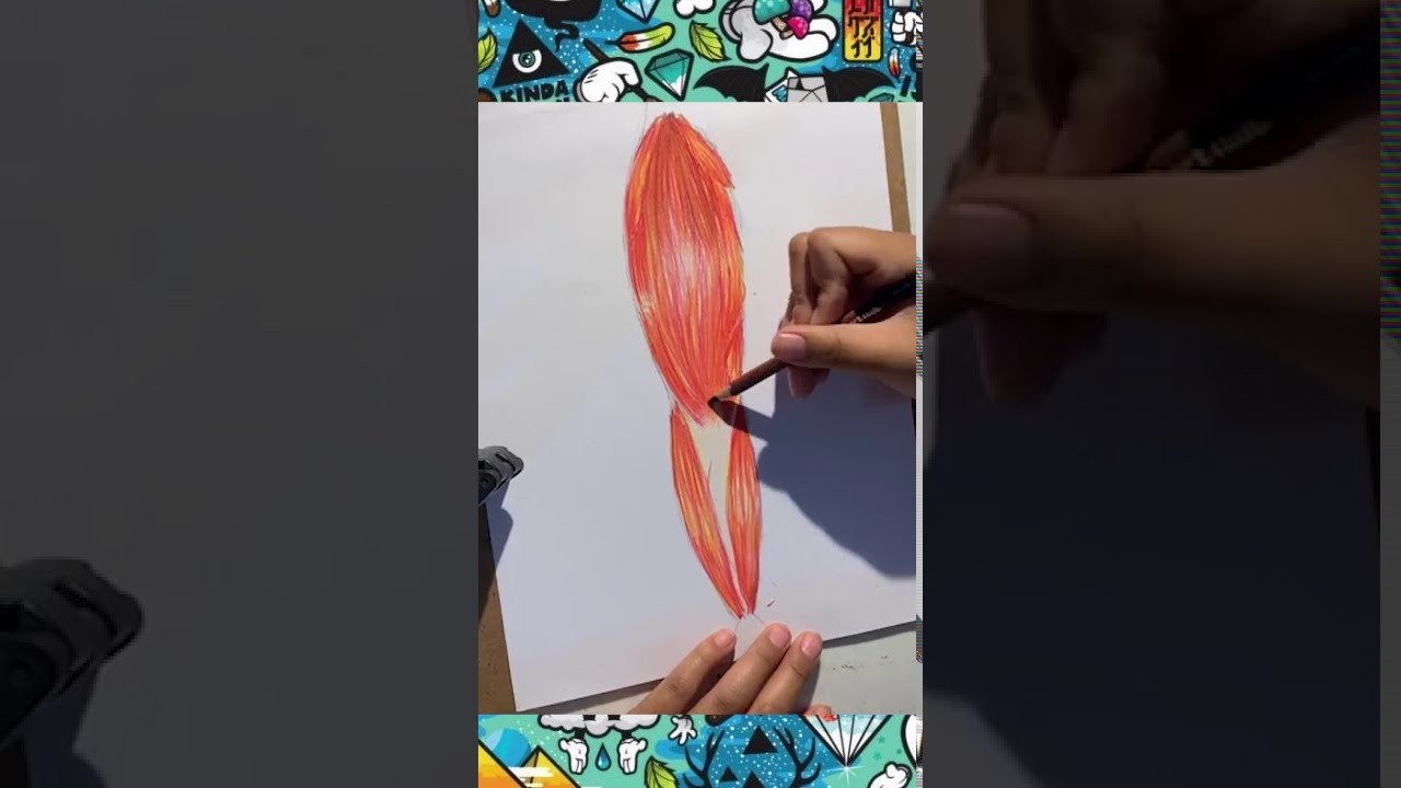 Como dibujar y colorear un Musculo, Pasos