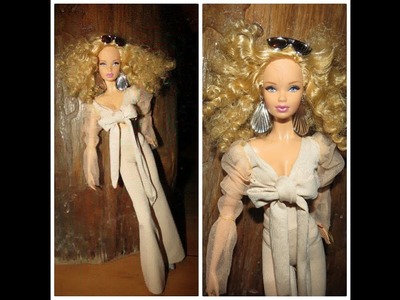 Diy doll tutorial barbie como hacer un vestido para barbie coleccion de barbie colombia