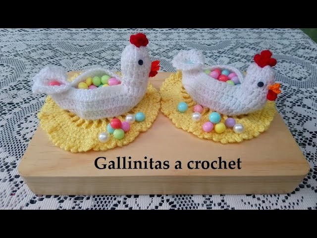 Gallinitas a crochet