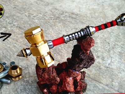 Making Mini Hammer BARBARIAN from Bolts and Nuts
