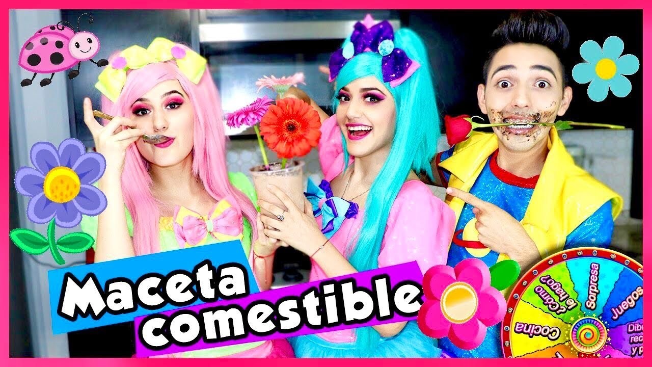 NOS COMIMOS UNA MACETA. SHOW PIEDRA PAPEL O TIJERA. MACETA COMESTIBLE. PRIMAVERA 2020. COMIENDO