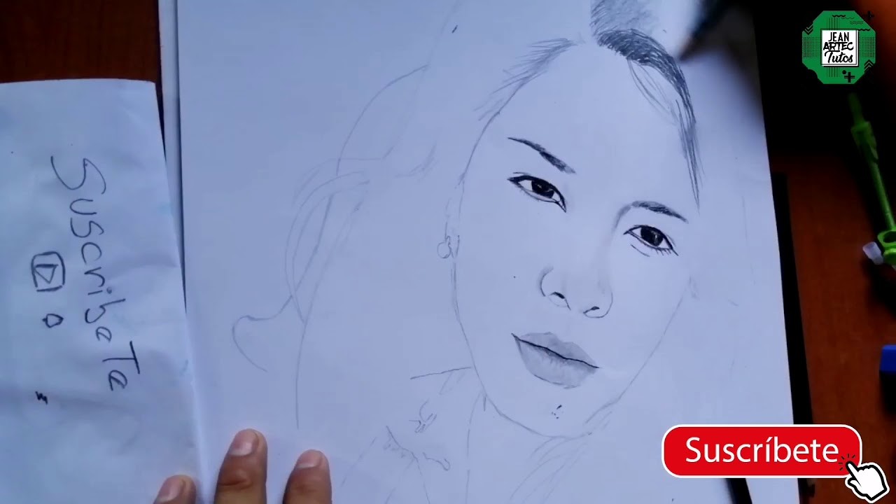 Realistic portrait | dibujos a lapiz paso  | easy drawing | DIBUJO de mujer | dibujo facil | sullana