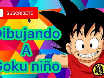COMO DIBUJAR A GOKU NIÑO | how to draw goku kid